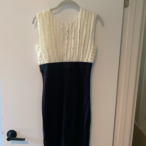 Max Studio Black & White Dress - Picture 3 of 3